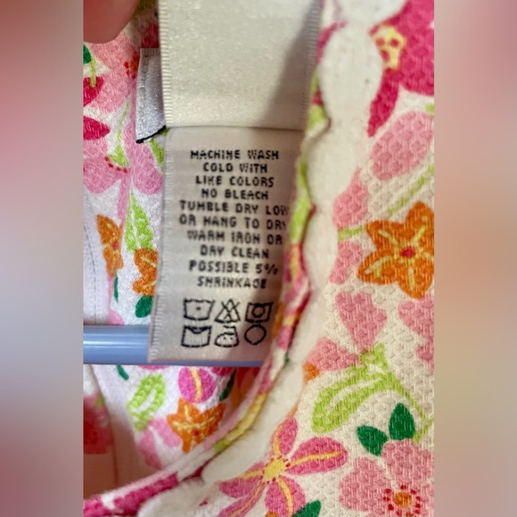 Lilly Pulitzer Dress Girl’s 12 Vintage VTG Lined Preppy Resort Spring Easter - Picture 6 of 10